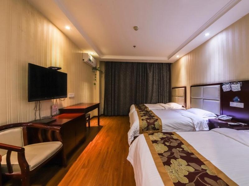 Greentree Inn Henan Zhengzhou Wanda Hanghai Middle Road Business Hotel Εξωτερικό φωτογραφία